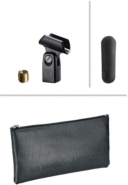 open zoom image for Audio-Technica AT875R Line/Gradient Shotgun Microphone, Open Box (Like New), ve