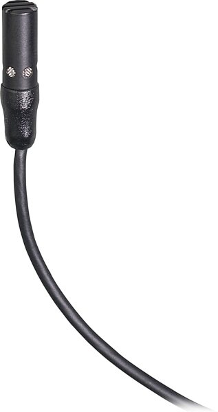 open zoom image for Audio-Technica AT898cH Cardioid Lavalier (Microphone Only), Black, Open Box (Like New), Action Position Back