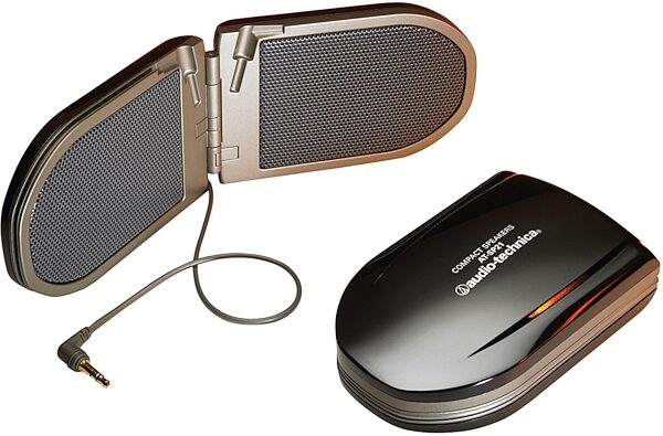 open zoom image for Audio-Technica ATSP21 Compact Speakers, Black