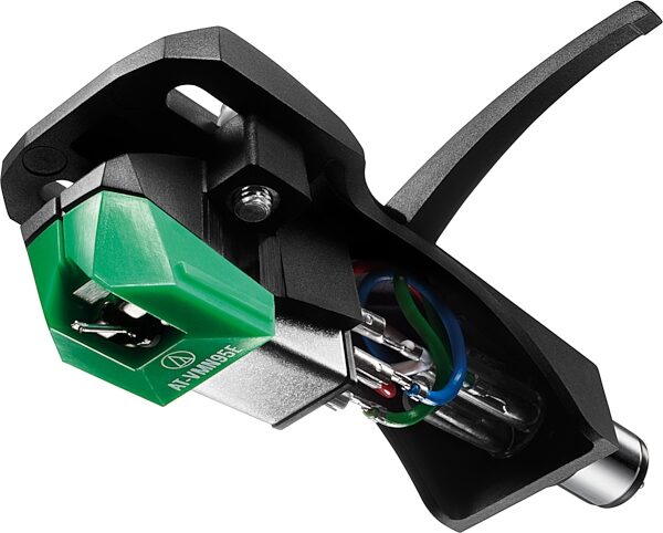 open zoom image for Audio-Technica ATVM95E Dual Moving Magnet Cartridge, Single, And Headshell Kit, Action Position Back