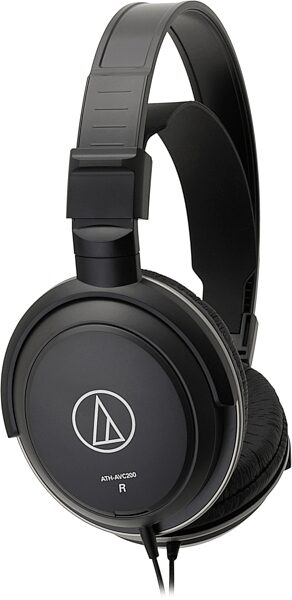 open zoom image for Audio-Technica ATH-AVC200 SonicPro Headphones, Open Box (Like New), Action Position Back