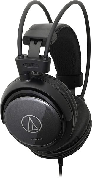 open zoom image for Audio-Technica ATH-AVC400 Closed-Back Headphones, Open Box (Like New), Action Position Back