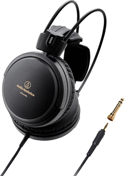 open zoom image for Audio-Technica ATH-A550Z Art Monitor Closed-Back Headphones, Open Box (Like New), Action Position Back