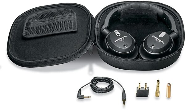 open zoom image for Audio Technica ATHANC7 Noise Canceling Headphones, With Included Accessories