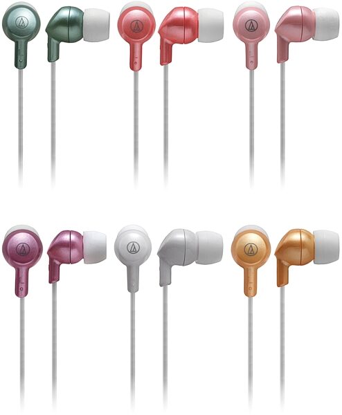 open zoom image for Audio-Technica ATH-CK1W In-Ear Headphones, Main