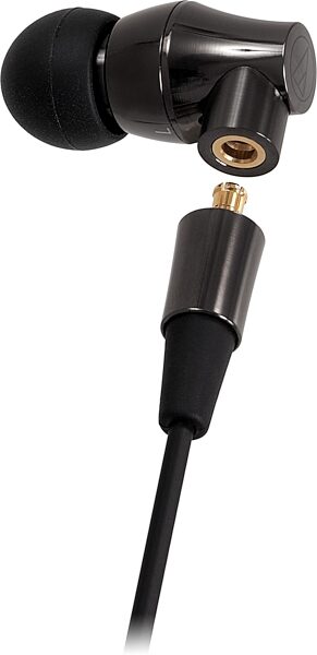 open zoom image for Audio-Technica ATH-CK2000Ti In-Ear Headphones, New, Action Position Back