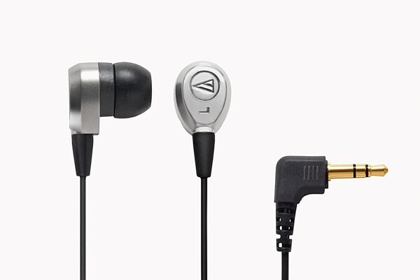open zoom image for Audio-Technica ATH-CK7 QuietPoint Noise Reducing Titanium Earphones, Main