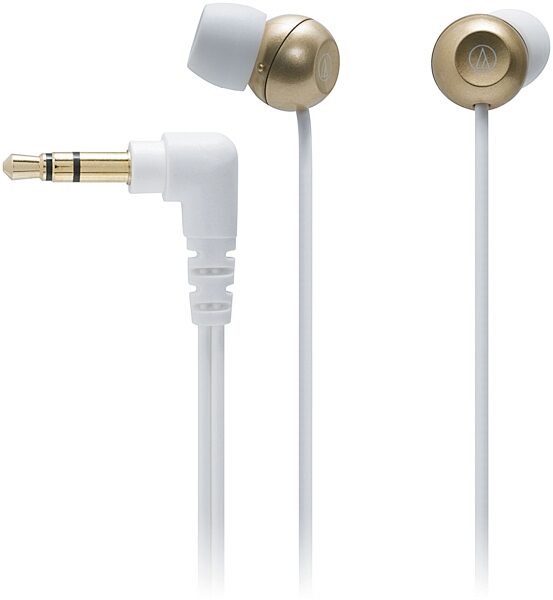 open zoom image for Audio-Technica ATHCKF300 In-Ear Headphones, Gold