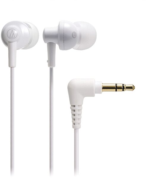 open zoom image for Audio-Technica ATHCKL200 In-Ear Headphones, White
