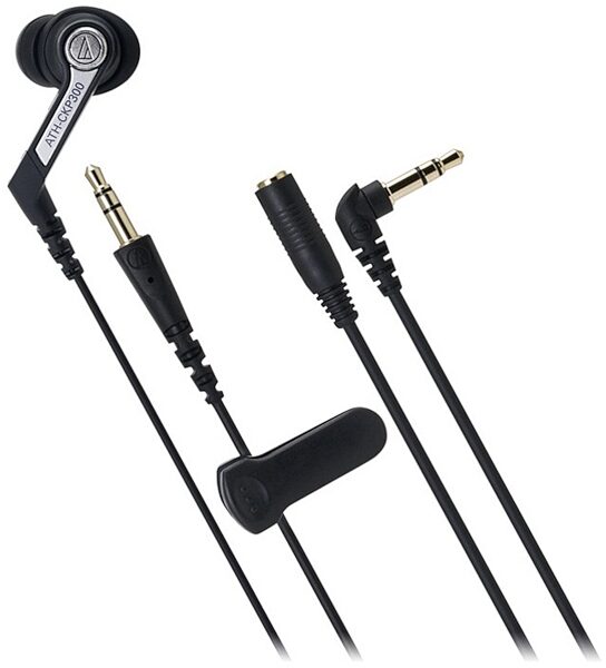 open zoom image for Audio-Technica ATHCKP300 In-Ear Headphones, Black