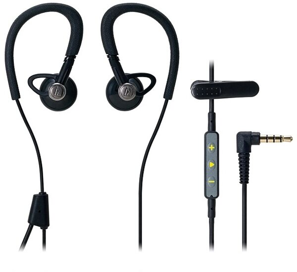 open zoom image for Audio-Technica ATH-CP500i Players Line Sport Fit Earphones with Microphone, Main
