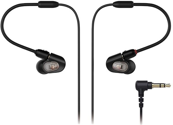 open zoom image for Audio-Technica ATH-E50 Professional In-Ear Monitor Earphones, New, Front