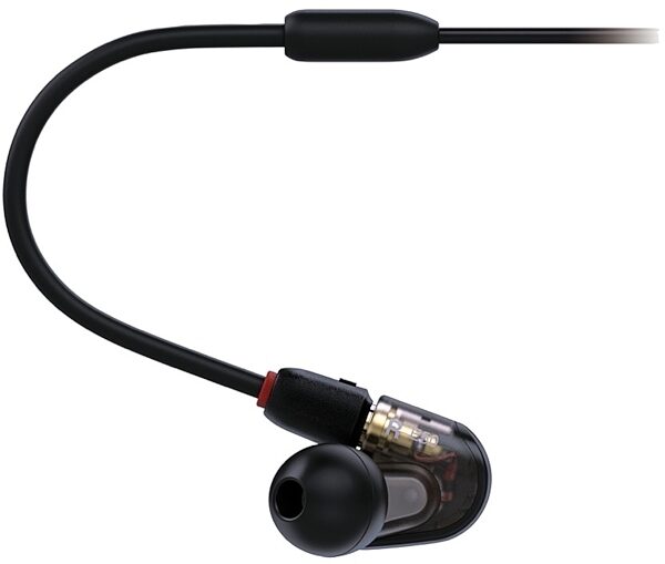 open zoom image for Audio-Technica ATH-E50 Professional In-Ear Monitor Earphones, New, Side