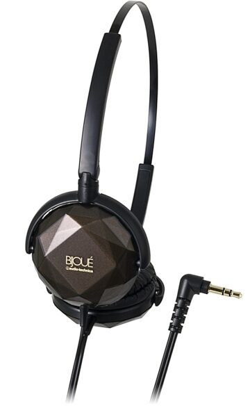 open zoom image for Audio-Technica ATH-FW33 FashionFidelity BIJOUE Headphones, Brown