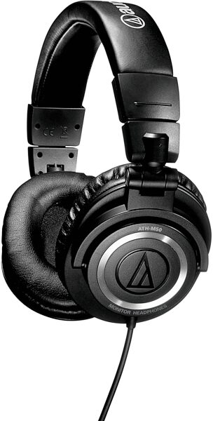 open zoom image for Audio-Technica ATH-M50 Closed-Back Stereo Monitor Headphones, Main