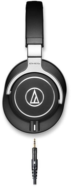 open zoom image for Audio-Technica ATH-M70x Monitor Headphones, Open Box (Very Good), Side