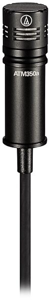 open zoom image for Audio-Technica ATM350UcH Cardioid Condenser Instrument Microphone for cH-Style Bodypack Transmitters, New, Alt