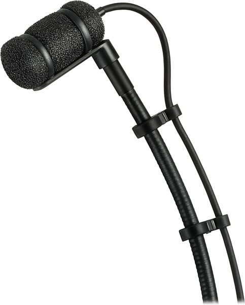 open zoom image for Audio-Technica ATM350GL Cardioid Condenser Instrument Microphone with Guitar Mounting System, With 9" Gooseneck, Action Position Back