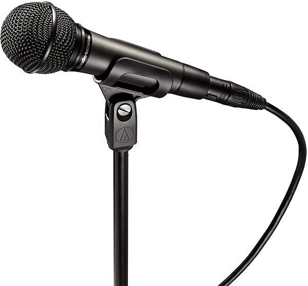 open zoom image for Audio-Technica ATM510 Dynamic Cardioid Handheld Microphone, Single Microphone, On a Stand