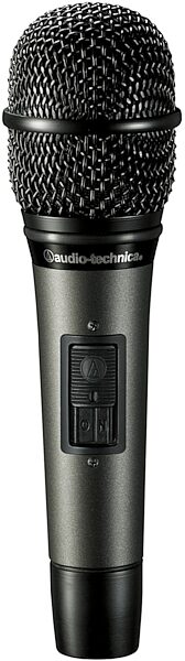 open zoom image for Audio-Technica AT-M610a/S Hypercardioid Dynamic Handheld Microphone with Switch, New, Action Position Back