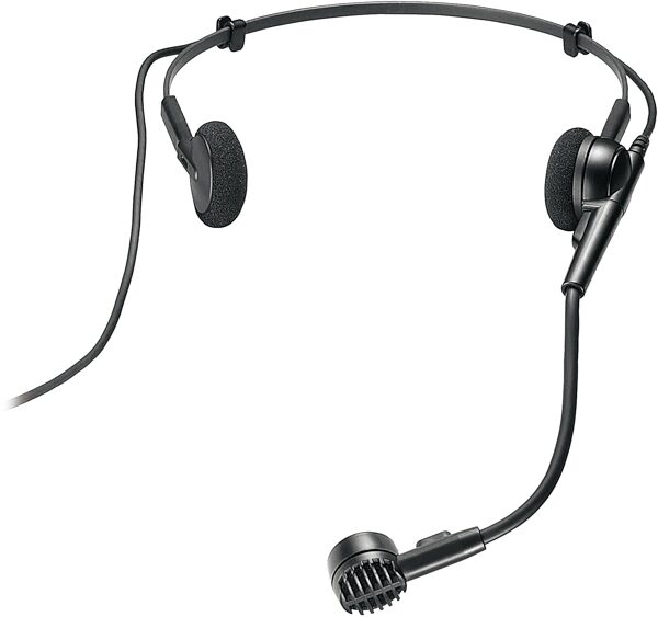 open zoom image for Audio-Technica ATM75cH Cardioid Condenser Headworn Microphone, New, Front