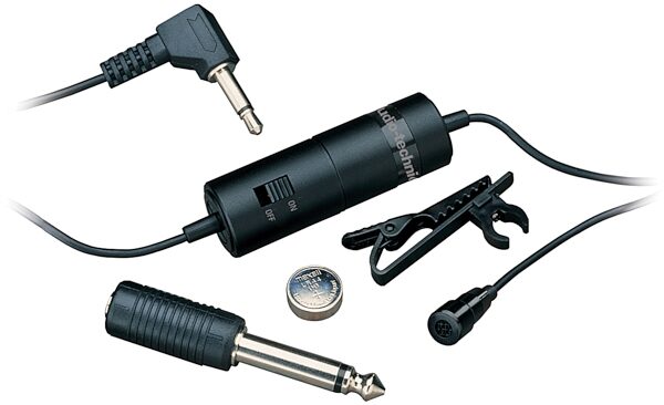 open zoom image for Audio-Technica ATR3350 Omnidirectional Condenser Lavalier Microphone, Main