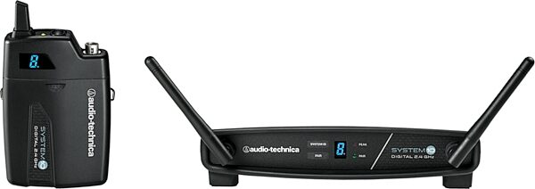 open zoom image for Audio-Technica ATW-1101 System 10 Wireless Body Pack System, 2.4 GHz ISM Band, Action Position Back