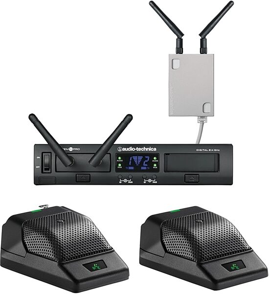open zoom image for Audio-Technica ATW1366 System 10 Boundary Microphone System, Open Box (Like New), Action Position Back
