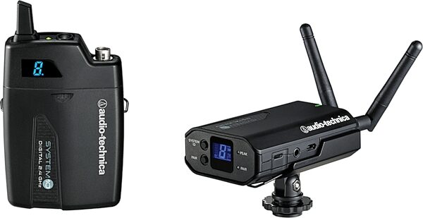 open zoom image for Audio-Technica System 10 ATW-1701 Camera-Mount Digital Wireless System, New, Action Position Back