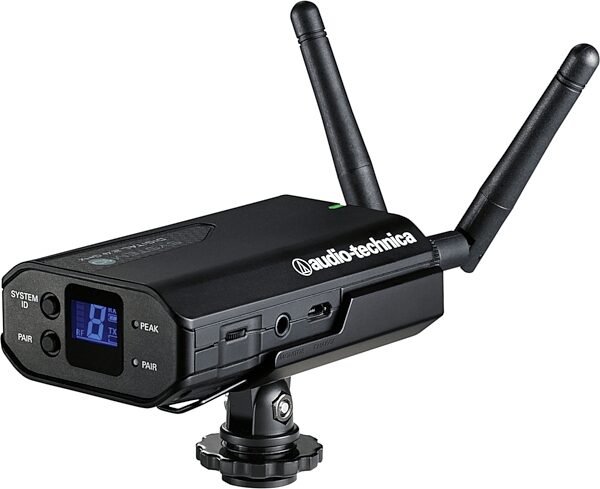 open zoom image for Audio-Technica System 10 ATW-1701/L Camera-Mount Wireless Lavalier Microphone System, New, Action Position Back