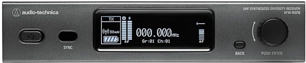 open zoom image for Audio-Technica ATW-R3210 3000 Series (Fourth Generation) Diversity Receiver, Band DE2 (470.125 - 529.975 MHz), Main