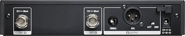 open zoom image for Audio-Technica ATW-R3210 3000 Series (Fourth Generation) Diversity Receiver, Band DE2 (470.125 - 529.975 MHz), Action Position Back