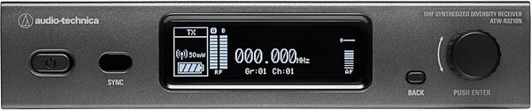open zoom image for Audio-Technica ATW-R3210N 3000 Series (4th generation) Network-Enabled Receiver, Band DE2 (470.125 - 529.975 MHz), Main
