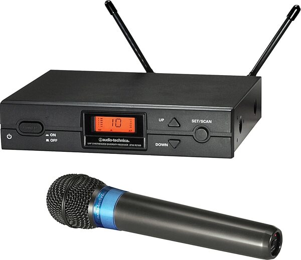 open zoom image for Audio-Technica ATW-2120 Handheld Wireless System, Main