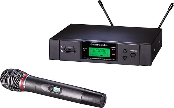 open zoom image for Audio Technica ATW3141A UHF Wireless Handheld Microphone System, Main