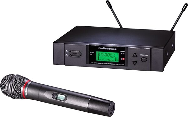 open zoom image for Audio Technica ATW3141D T341D Hand Held UHF Wireless System, Main