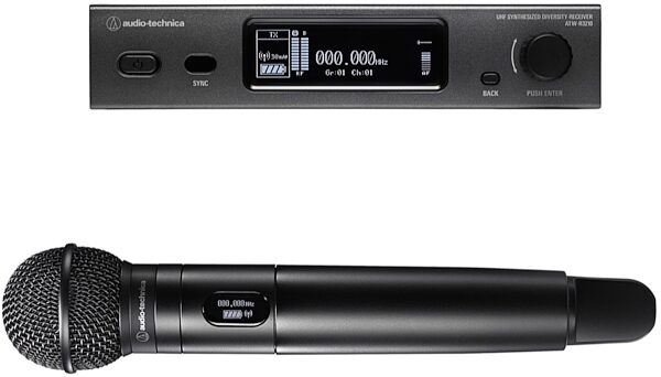 open zoom image for Audio-Technica ATW-3212/C510 Fourth-Generation 3000 Series Wireless Vocal Microphone System, Band DE2 (470.125 - 529.975 MHz), Main
