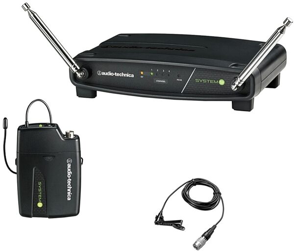 open zoom image for Audio-Technica ATW-901/L System 9 Wireless Lavalier Microphone System, Main