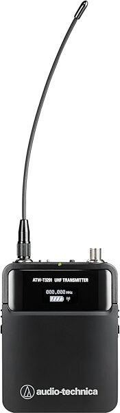 open zoom image for Audio-Technica ATW-3211/831 Fourth-Generation 3000 Series Wireless Lavalier System, Band DE2 (470.125 - 529.975 MHz), Action Position Back