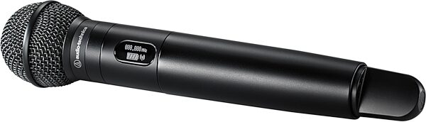 open zoom image for Audio-Technica ATW-3212/C510 Fourth-Generation 3000 Series Wireless Vocal Microphone System, Band DE2 (470.125 - 529.975 MHz), Action Position Back
