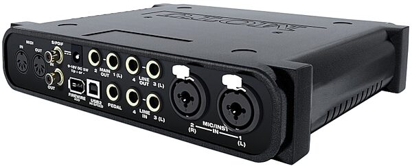 open zoom image for MOTU Audio Express 6x6 Hybrid FireWire and USB 2.0 Audio Interface, Rear Angle