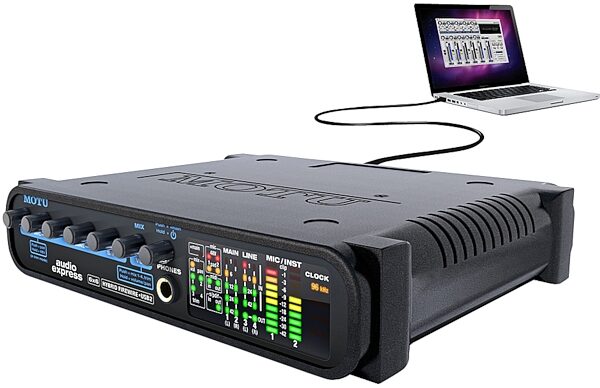 open zoom image for MOTU Audio Express 6x6 Hybrid FireWire and USB 2.0 Audio Interface, Laptop
