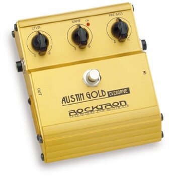 open zoom image for Rocktron Austin Gold Overdrive Pedal, Main