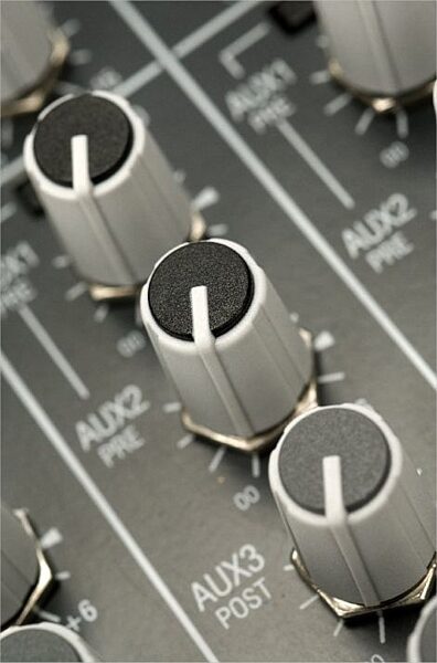 open zoom image for Allen and Heath ZED-14 14-Channel Mixer with USB Interface, New, Aux Closeup