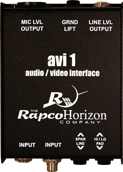 open zoom image for RapcoHorizon AVI-1 Audio Video Passive Interface, Main