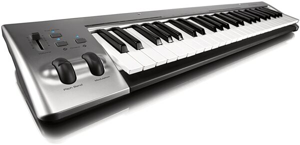 open zoom image for M-Audio KeyStudio USB Keyboard Controller with Pro Tools SE Software, 49-Key, Angle