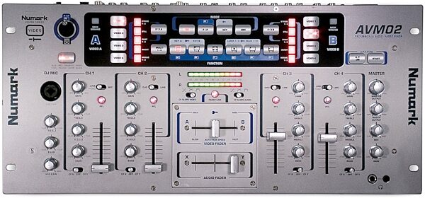 open zoom image for Numark AVM02 Audio/Video Rackmount Mixer, Main