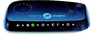 open zoom image for Sabine AX2000 Guitar and Bass Contact Tuner, Close Up
