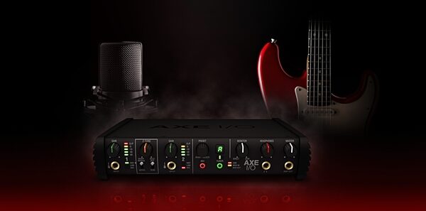 open zoom image for IK Multimedia AXE I/O USB Audio Interface, New, Main Control Panel