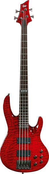 open zoom image for ESP LTD B404 Electric Bass, See Thru Black Cherry